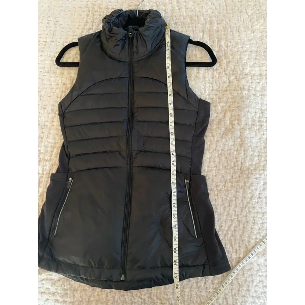 lululemon athletica Black Quilted Puffer Vest